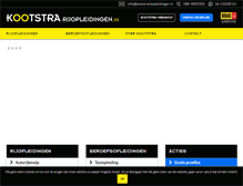 Tablet Screenshot of kootstrarijopleidingen.nl